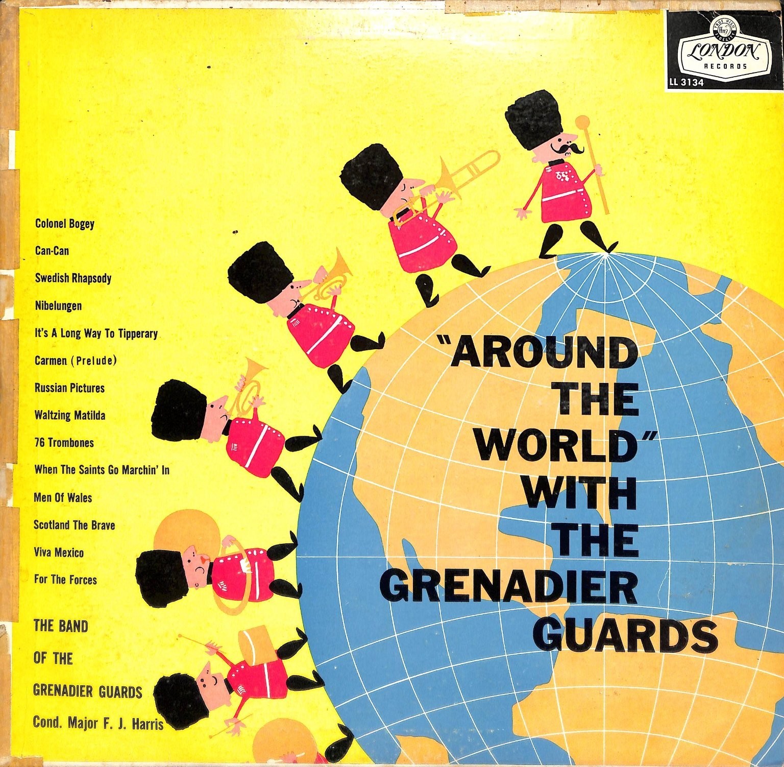 Vintage London Records Grenadier Guards \