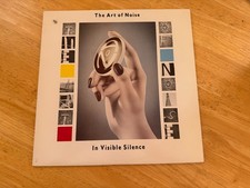 The Art Of Noise In Visible Silence 1986 LP Chrysalis Vinyl BFV-41528 CUTOUT picture