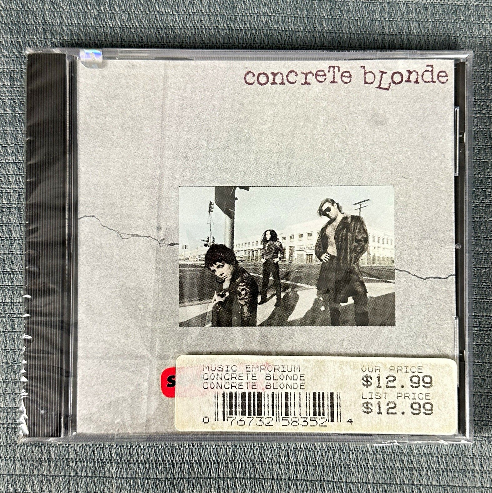 Concrete Blonde by Concrete Blonde (CD, I.R.S. Records 1986) Shrink-wrapped NEW