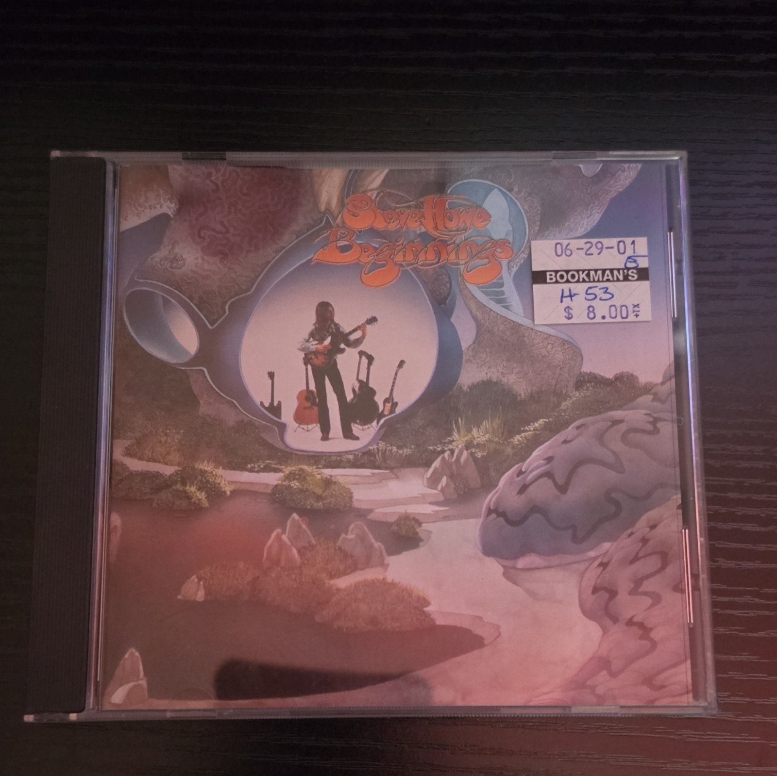 Steve Howe Beginnings CD Album Jewel Case 1994 Rock Atlantic 80319-2