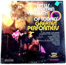 Let Us Entertain You w/ Today’s Greatest Performers Columbia Records 12
