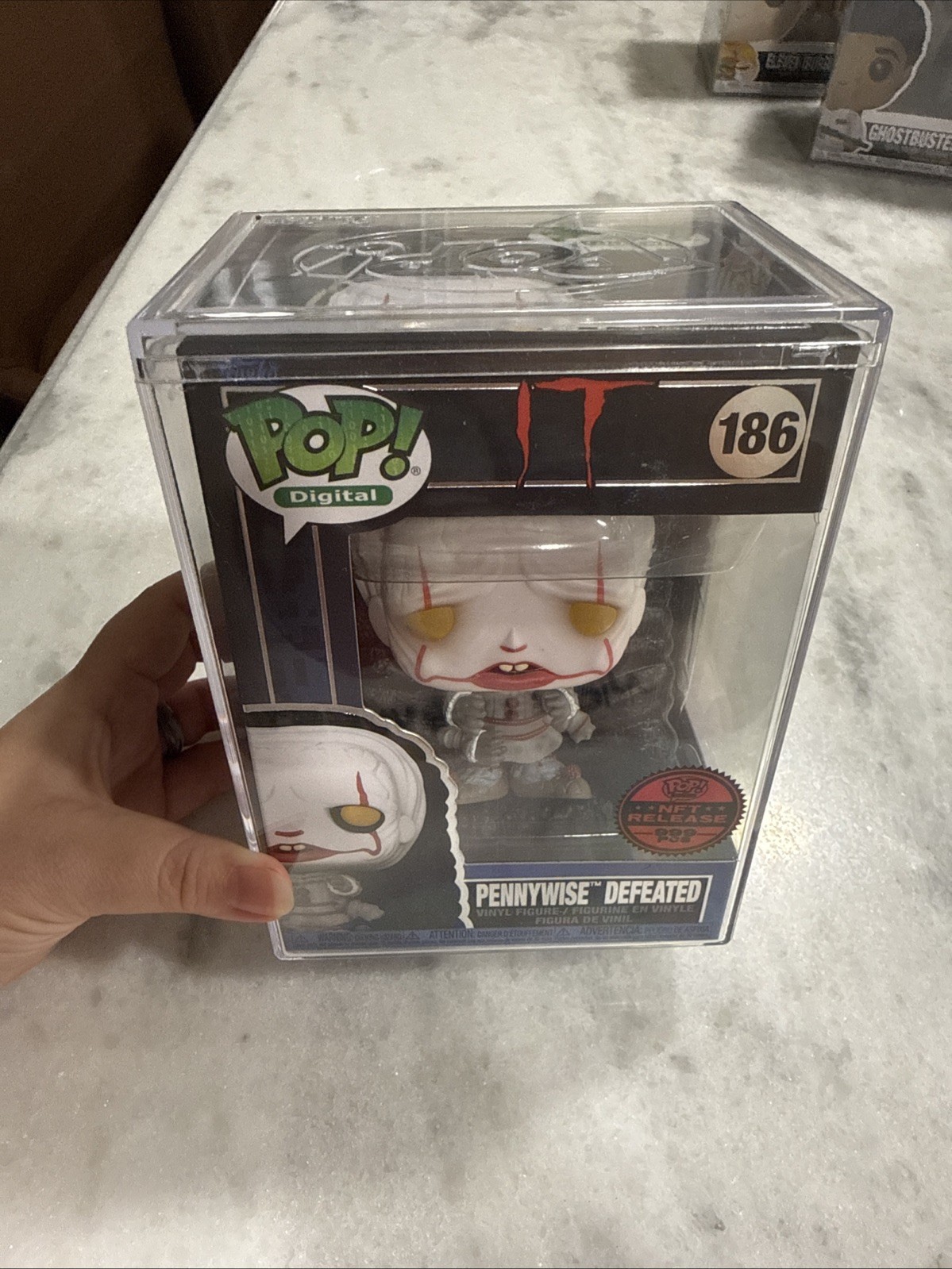 Funko Pop Vinyl: It-Pennywise (Defeated)(Digital Pop Release) w Hardestack