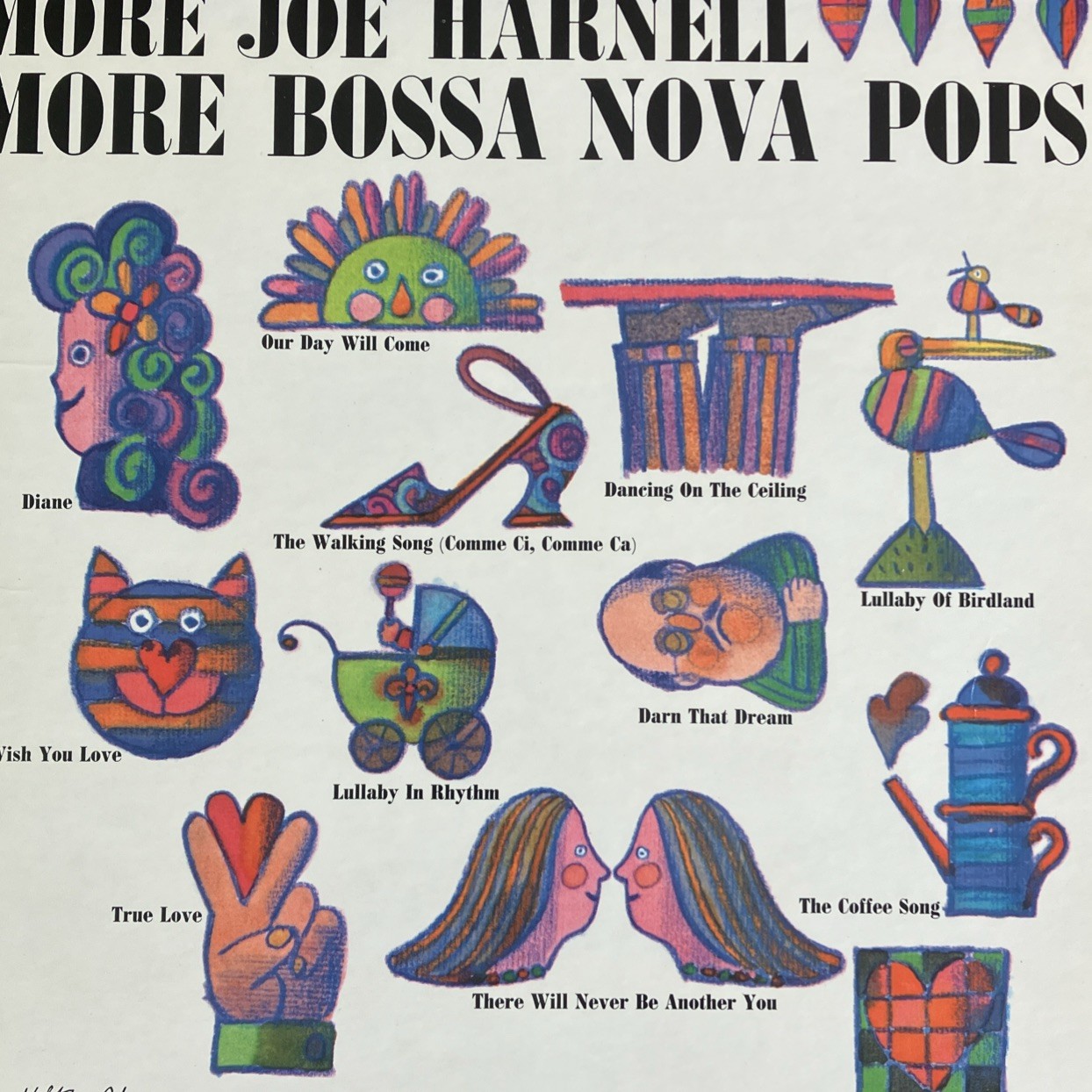 More Joe Harnell More Bossa Nova Pops 1963 Jazz Pop LP 12\