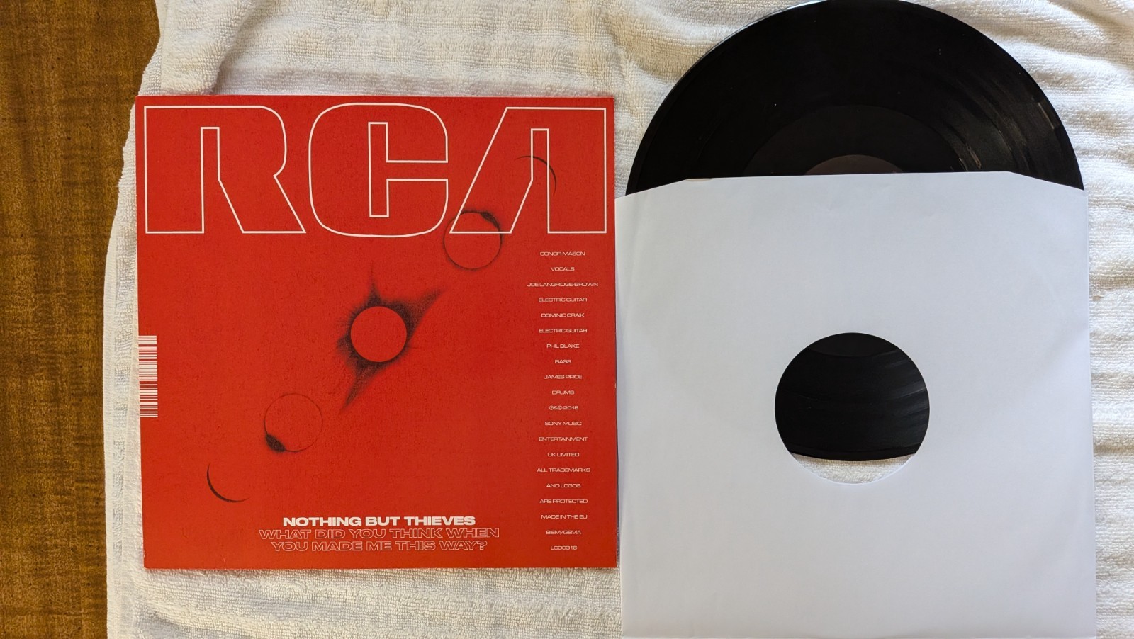 Nothing But Thieves EP - What Did You Think… RARE Vinyl Ltd - WDYTWYMMTW