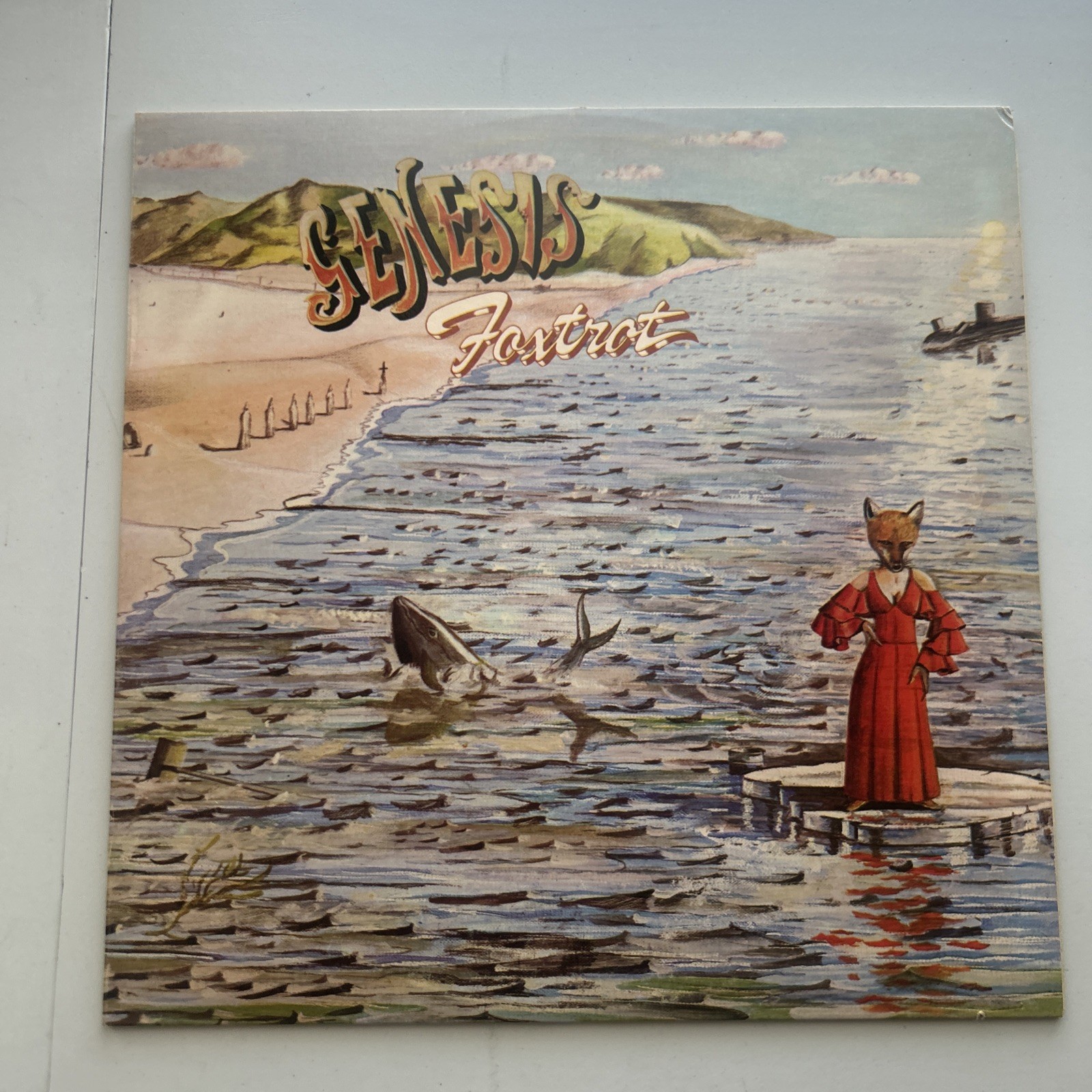 Genesis Foxtrot Vinyl LP 1972 Charisma CAS 1058 US First Press Gatefold VG+