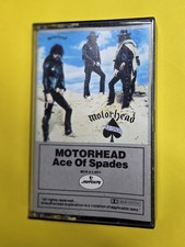 Motörhead ‎– Ace Of Spades Cassette Tape - Vintage -play Tested z32 picture