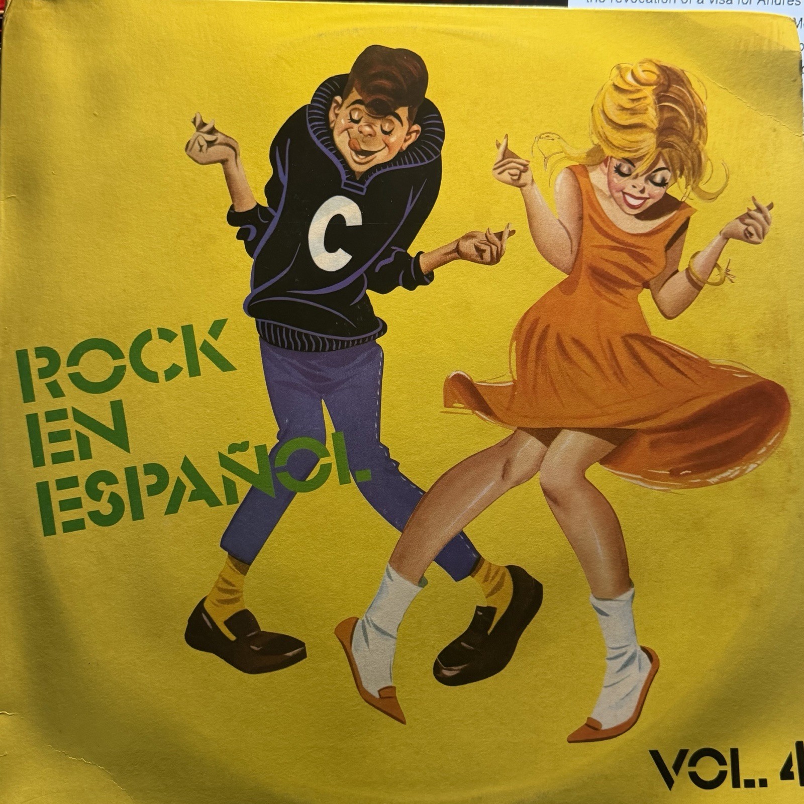 ROCK ÉXITOS / Exitos  Vol. 4 / Vinyl Record 33 Rpm Éxitos