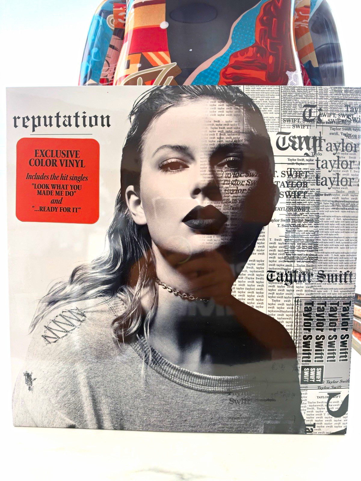 Taylor Swift Reputation Exclusive Color Vinyl LP NEW SEALED Fan Club Release