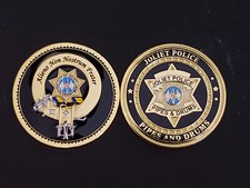 Joliet Police Pipes and Drums Police Challenge Coin picture