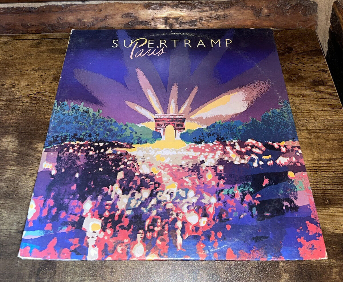 Supertramp - Paris - Used Vinyl Record - SP-6702 - Double LP X2 Records
