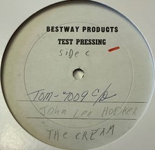John Lee Hooker The Cream VG- LP TEST PRESSING SIDES C/D ONLY Blues picture