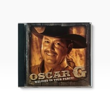 Oscar G Welcome To Your Party ULTRA RARE OOP Tejano CD 2009 San Antonio NM picture