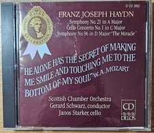 Symphonies 21 & 96 / Cello Concerto by Haydn / Starker / Schwarz / Sco (CD,... picture