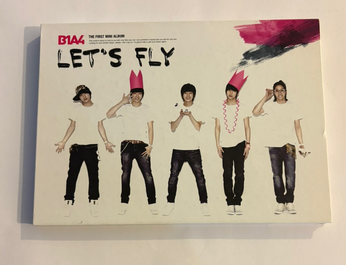 B1A4 1st Mini Albuｍ Let's Fly CD + Booklet - Free Aus Post Very Good Condition