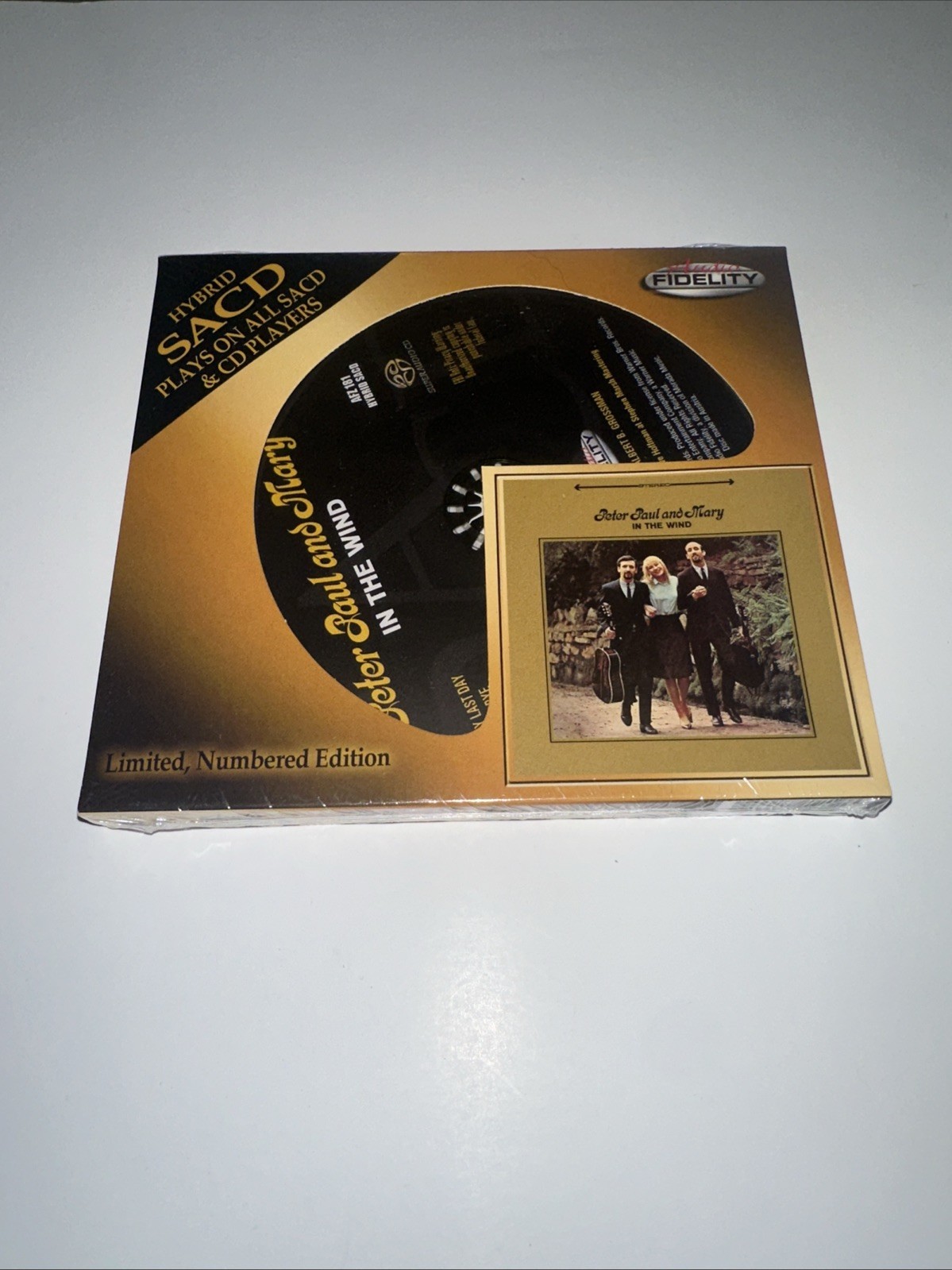 NOS SEALED PETER PAUL AND MARY IN THE WIND HYBRID SUPER AUDIO CD SACD