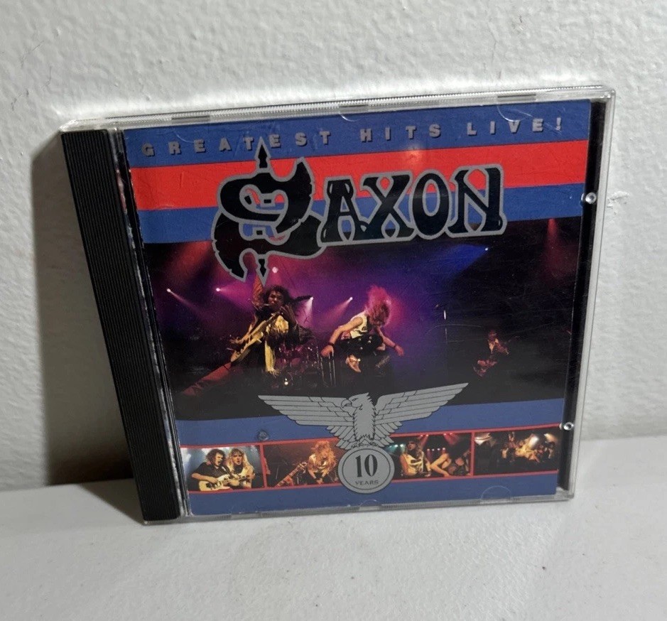 Greatest Hits: Live by Saxon (CD, Jan-1991, Grand Slamm)