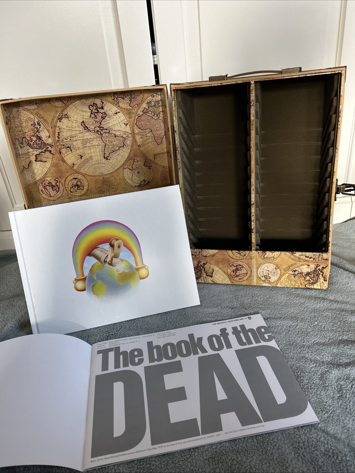 Grateful Dead Europe 72 Complete Recordings Box Set Trunk/Books - NO CDs *MINT*