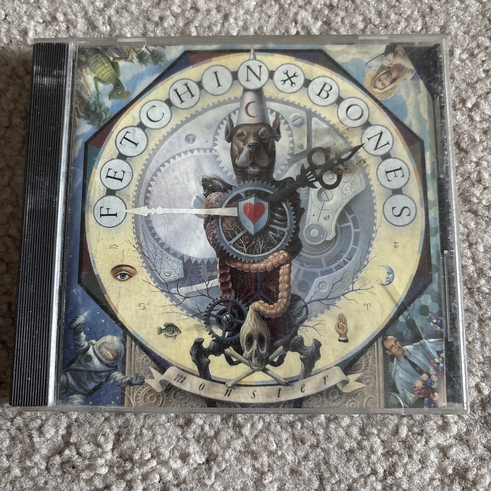 Vintage Fetching Bones Monster Music CD, 1989