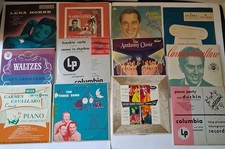 LOT ( 12 ) VINTAGE 10 INCH VINYL RECORDS 1940'S AND 1950'S picture