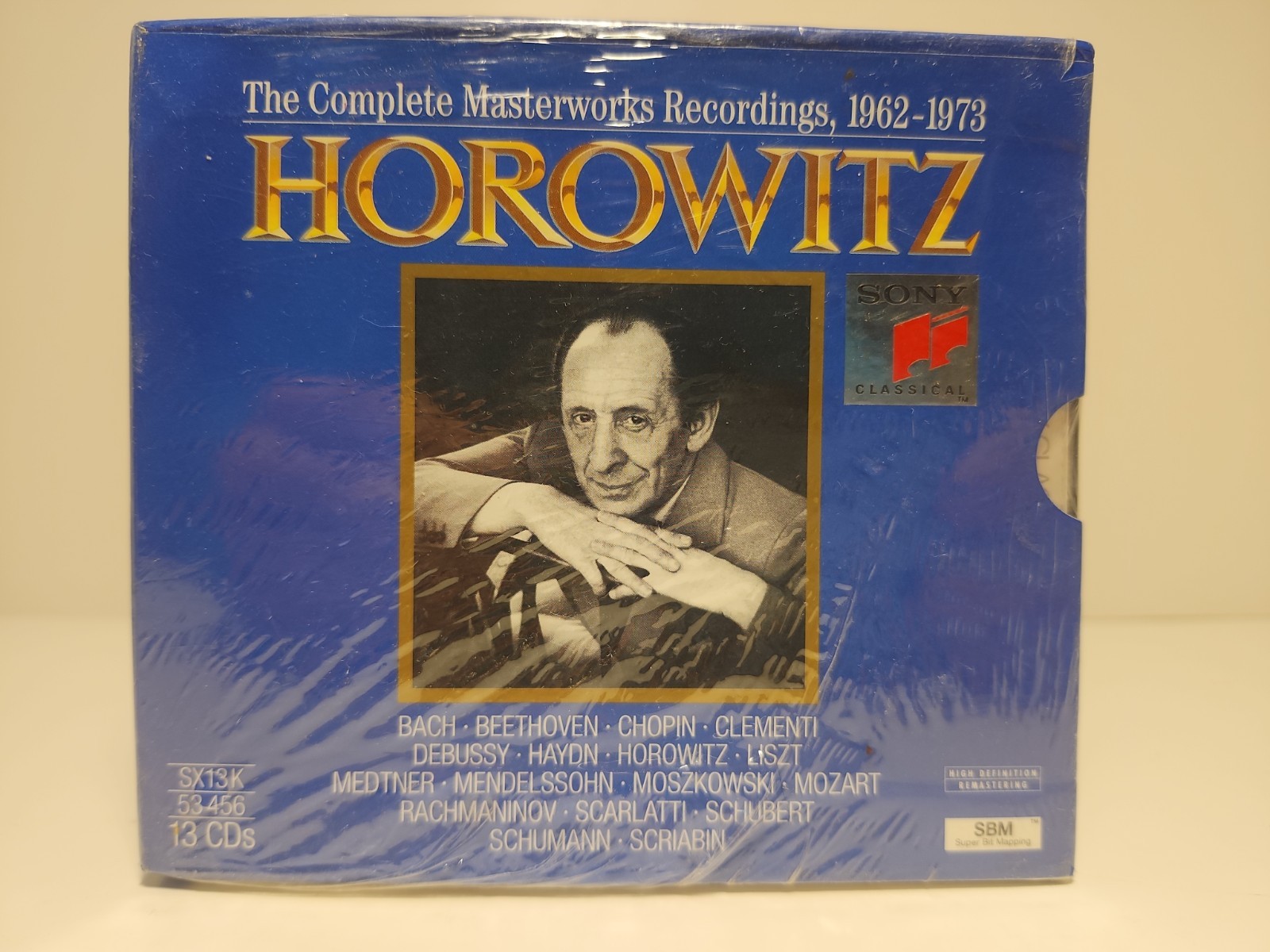 New Sealed, Vladimir Horowitz, Complete Masterworks Recordings 1962-1973, 13 CDs