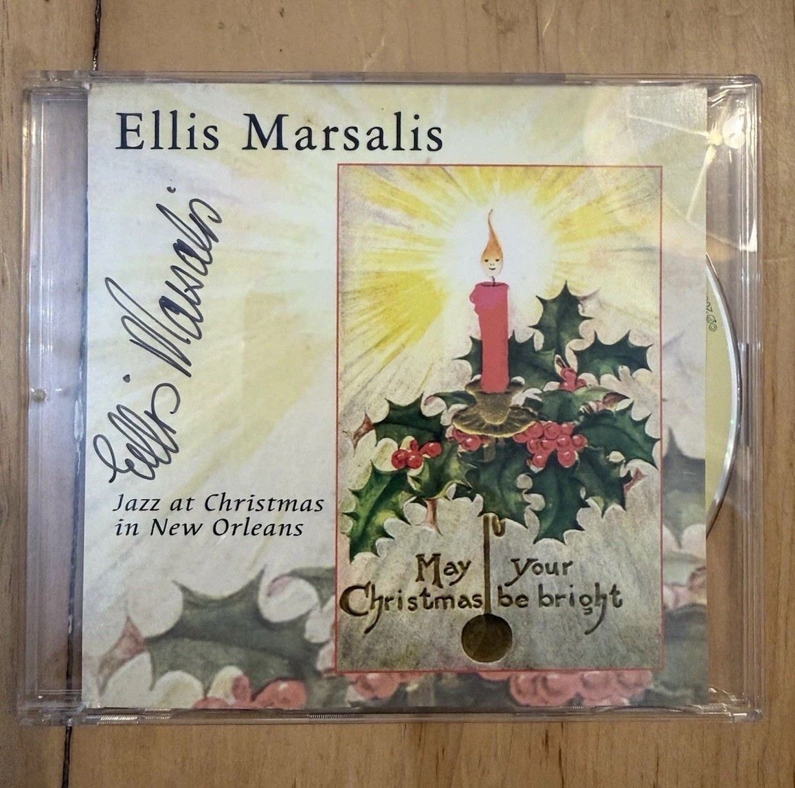 Ellis Marsalis Autographed CD Jazz At Christmas In New Orleans
