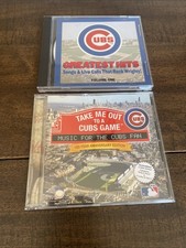 Chicago Cubs CDs Lot Of 2 CDs Songs & Live Calls Preowned picture