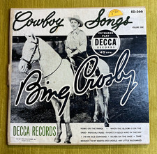 Bing Crosby Cowboy Songs Vol. 1 Decca 1953 7