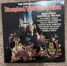Walt Disney Official Album Of Disneyland/Walt Disney World 2510 Vinyl Record picture