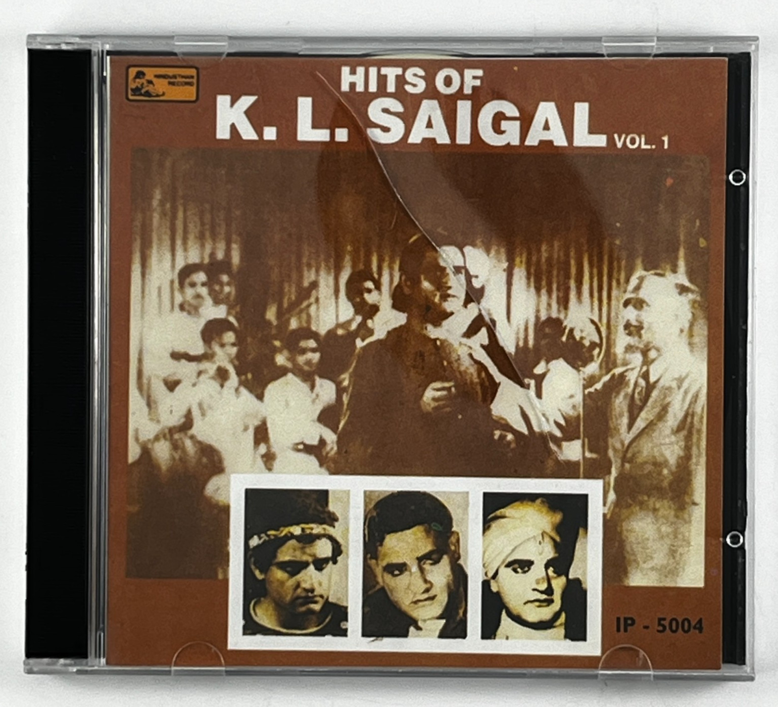K. L. Saigal – Hits Of K.L Saigal Vol.1 CD Bollywood Film Soundtrack Hits