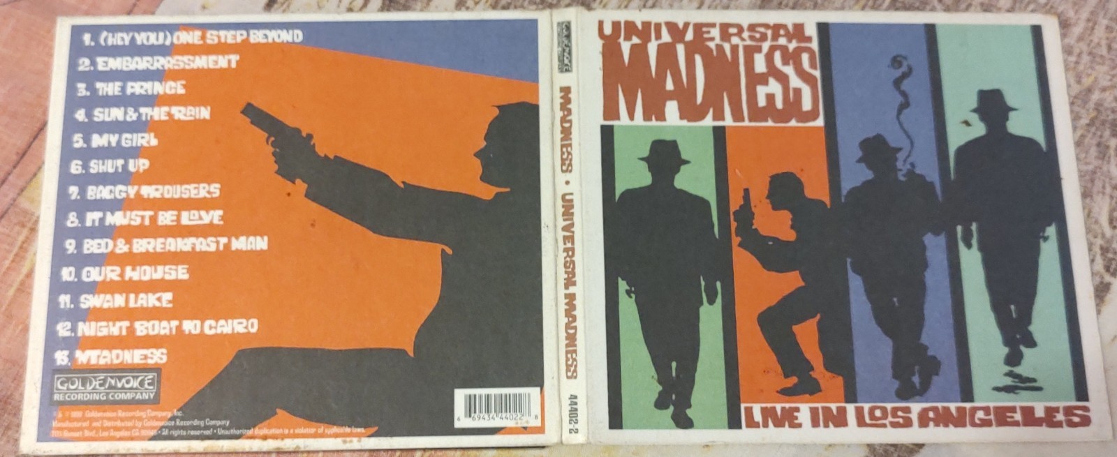 MADNESS - UNIVERSAL MADNESS: LIVE IN LOS ANGELES 1998 - MINT SKA - OUR HOUSE
