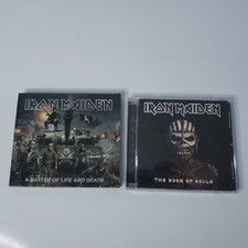 Iron Maiden Cd Lot 2 CD's Four Discs Total Slipcover Bonus DVD Heavy Metal Rock  picture