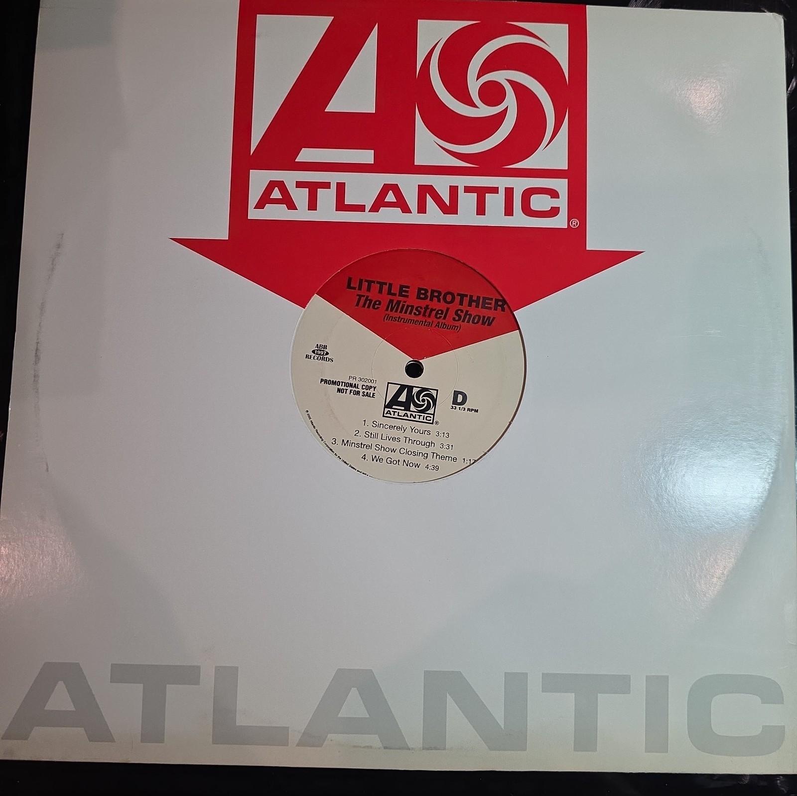 LITTLE BROTHER The Minstrel Show Instrumental Album 2x LP vinyl PROMO record