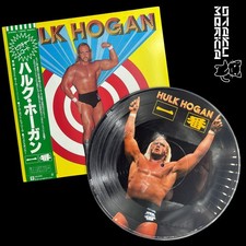 Warner 1983 Hulk Hogan Japan - Vintage LP 12in Picture Disc picture