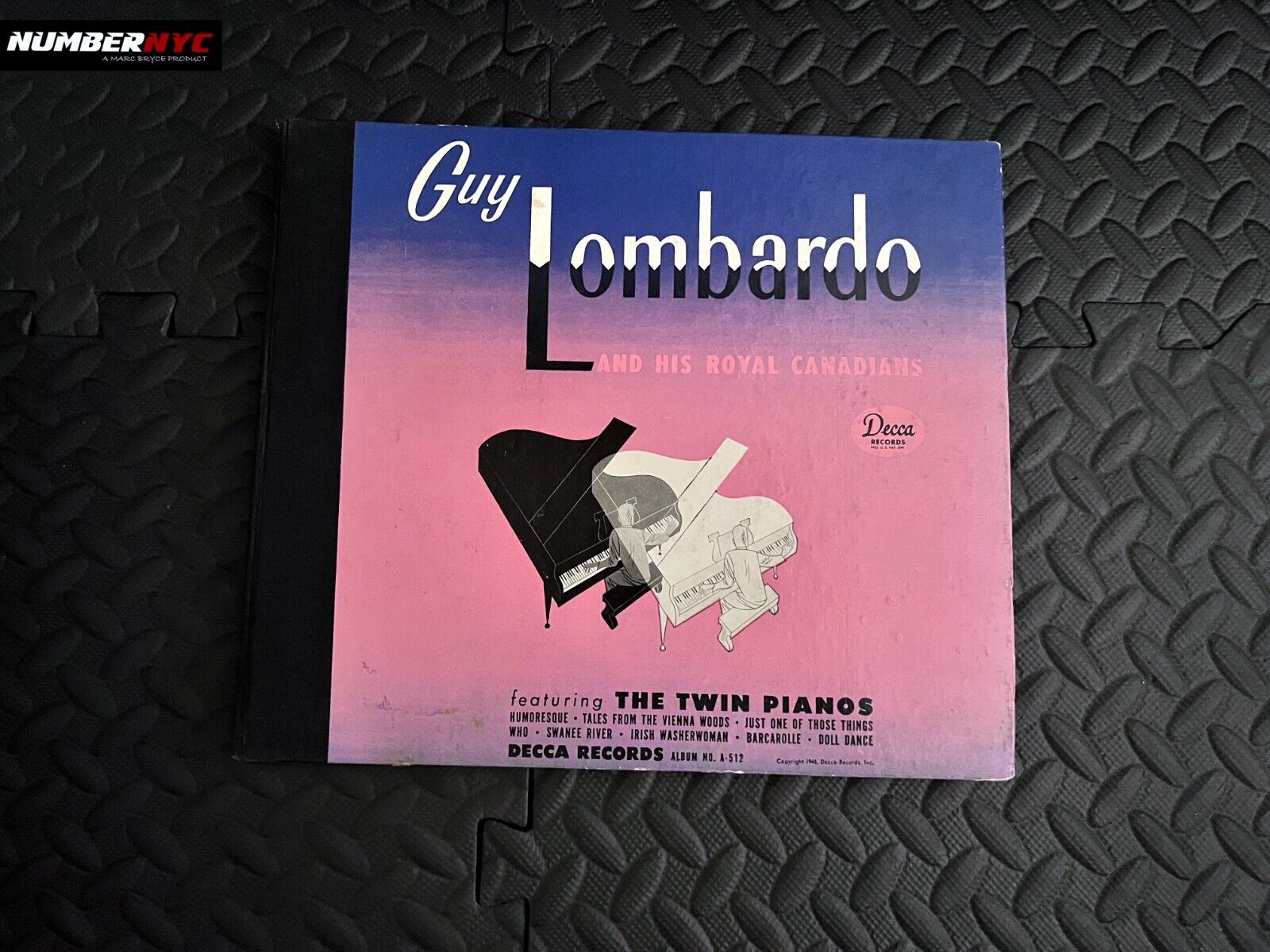 Vintage Guy Lombardo & His Royal Canadians - The Twin Pianos 78 Album 4 Records