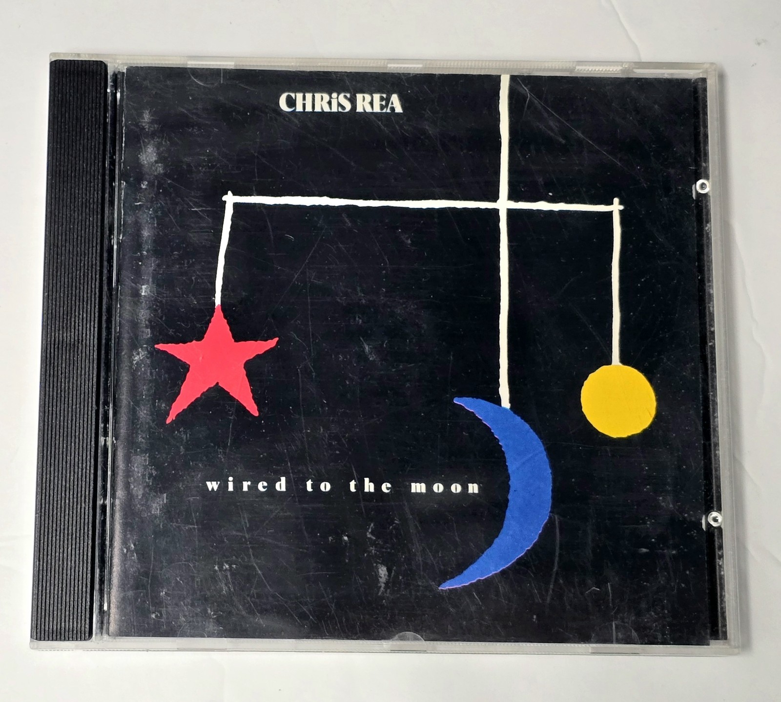 Chris Rea Wired To The Moon CD 1984 Magnet Germany Import 242 373-2 Soft Rock