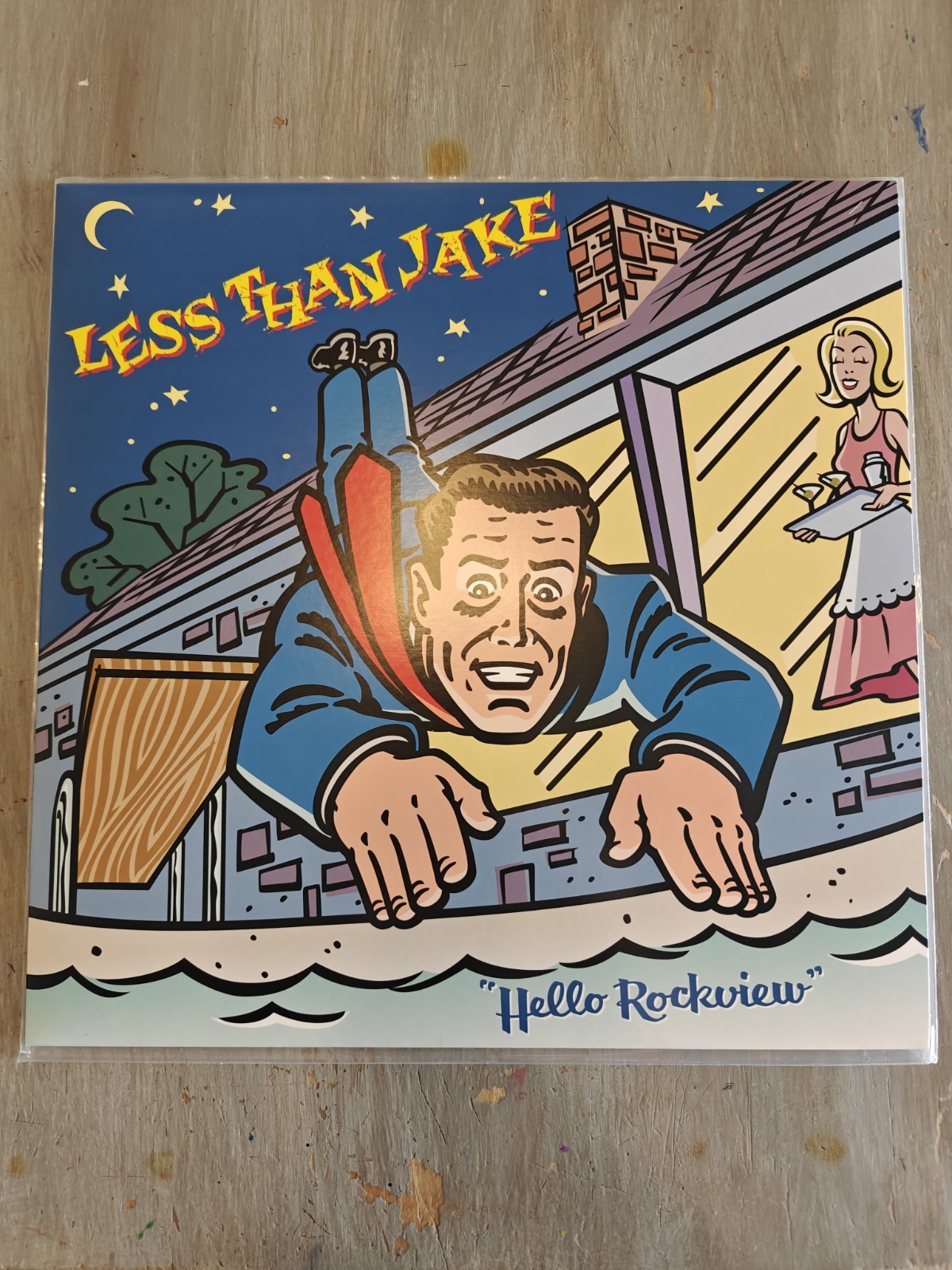Less Than Jake Hello Rockview Splash Splatter Color Limited /250 Vinyl