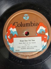 Paul Specht Orch – From One Till Two 78 RPM Record 1924 Columbia Jazz Fox Trot picture