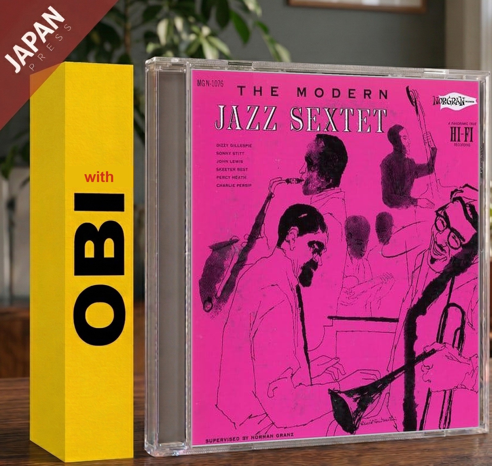 The Modern Jazz Sextet - The Modern Jazz Sextet w/OBI CD Japan Import Jazz