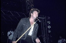 Singer Paul Young is shown at a live concert appearance on March 5- Old Photo picture