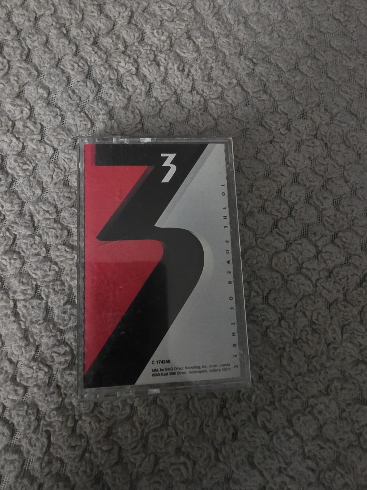 3 ...To The Power Of Three GEFFEN RECORDS (1988 1st Edition cassette)
