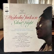 Mahalia Jackson Silent Night Songs For Christmas Vinyl LP picture
