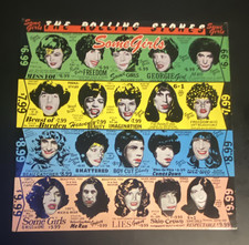 The Rolling Stones Some Girls Vinyl BANNED COVER NEAR MINT COC 39108 picture