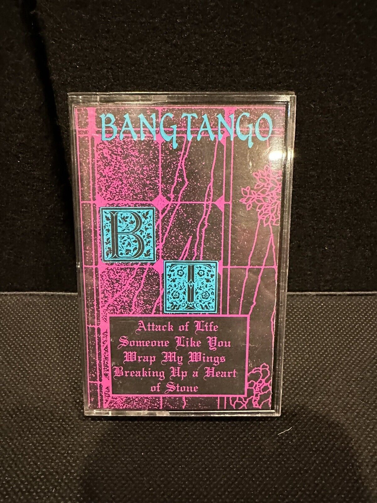 Vintage 1989 Cassette Tape Bang Tango Psycho Cafe Promo Promotional MCA Records