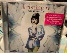 KRISTINE W ONE MORE TRY Remixes CD 1996 RCA 64528 Sealed picture