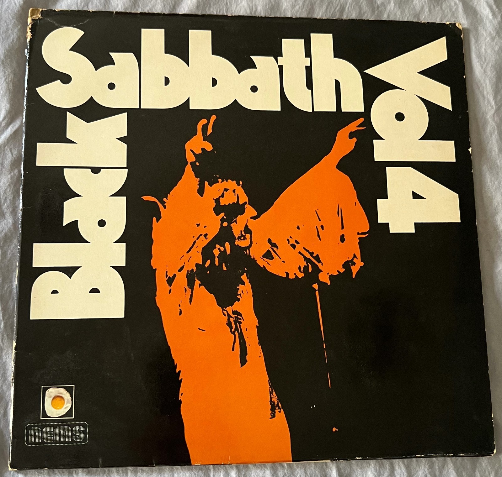 Black Sabbath - Vol. 4 (1976) LP Vinyl - Spiegelei/NEMS (INT 135.604 / NEL 6005)