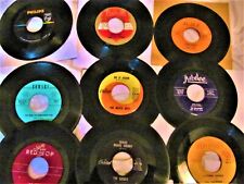 DO WOP & ROCK n' ROLL LOT 9 GREAT 45's [EDSELS-BLUE-NOTES-BEACHBOYS-ETC] 9 45's picture