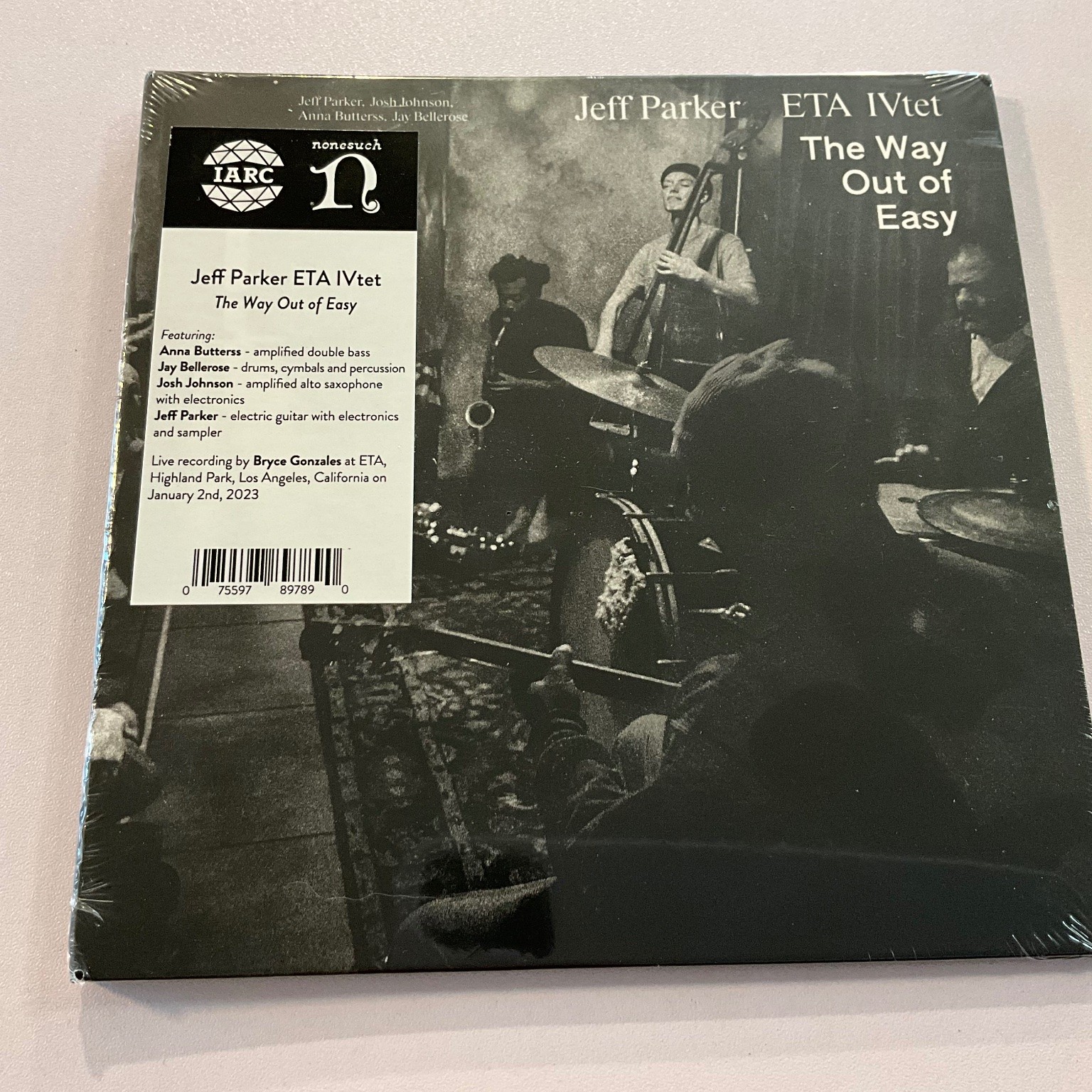 Jeff Parker ETA IVtet The Way Out of Easy CD 2023 Jazz LIVE Audiophile Mix