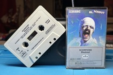 Scorpions Blackout Cassette 1982 Mercury Polygram (TESTED, WORKING) picture