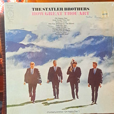 Vintage/The Statler Brothers How Great Thou Art Mercury Vinyl LP 12