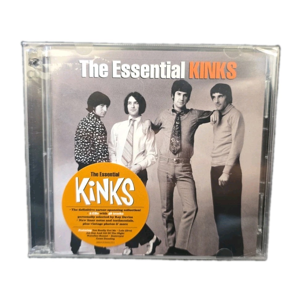 Kinks : Essential by The Kinks (CD, 2014) Sony, 2-disc compilation album, New 